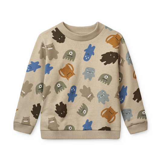 Liewood Thora Printed Sweatshirt - Monster/Mist