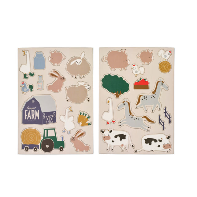Liewood Vento Farmlife Magnets - Farmlife / Sandy