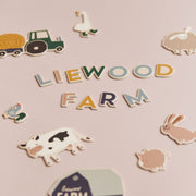 Liewood Vento Farmlife Magnets - Farmlife / Sandy