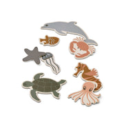 Liewood Vento Sea Creature Magnets - Sea Creature / Sandy