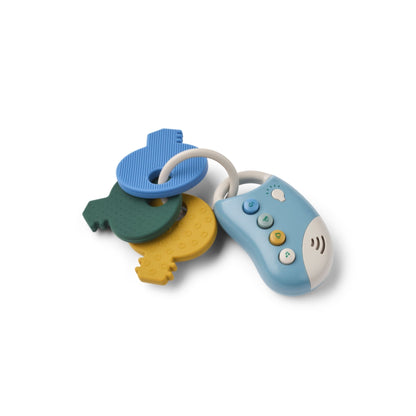 Liewood Vroom Car Keys - Beach Blue Multi Mix