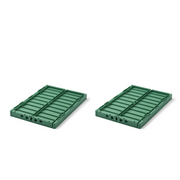 Liewood Weston Medium Storage Crate Set of 2 - Dusty Ivy