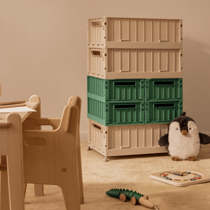 Liewood Weston Medium Storage Crate Set of 2 - Dusty Ivy