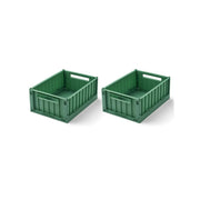 Liewood Weston Small Storage Crate Set of 2 - Dusty Ivy