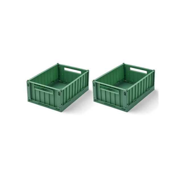 Liewood Weston Small Storage Crate Set of 2 - Dusty Ivy