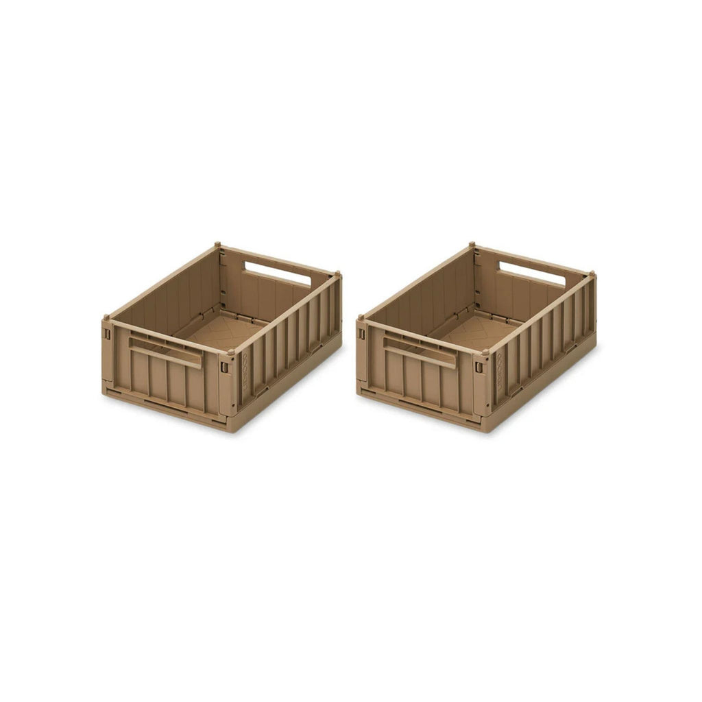 Weston Small Storage Crate Set 2 Oat