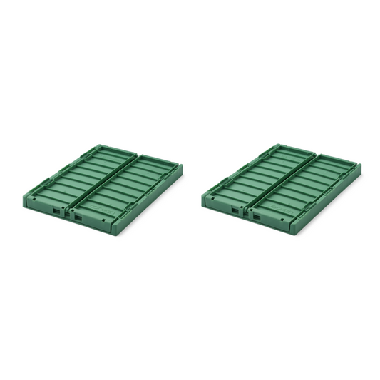 Liewood Weston Small Storage Crate Set of 2 - Dusty Ivy