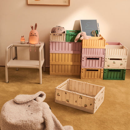 Liewood Weston Medium Storage Crate Set of 2 - Rose Blush
