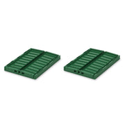 Liewood Weston Small Storage Crate Set of 2 - Garden Green
