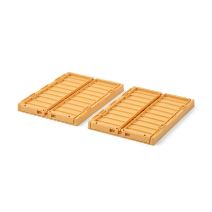 Liewood Weston Small Storage Crate Set of 2 - Yuzu