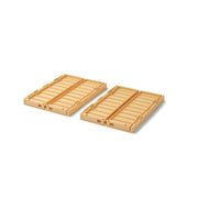 Liewood Weston Small Storage Crate Set Of 2 -  Lemon Yellow