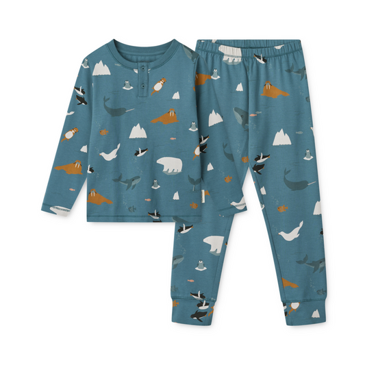 Liewood Wilhelm Pyjamas - Arctic Sea /  Ocean View