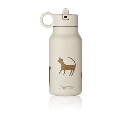 Liewood Falk Water Bottle - Leopard Sandy (250ml)