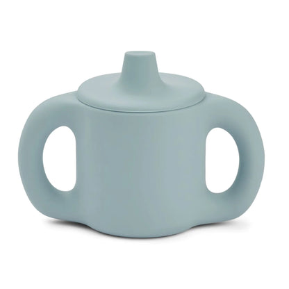 Liewood Katinka Silicone Sippy Cup - Sea Blue