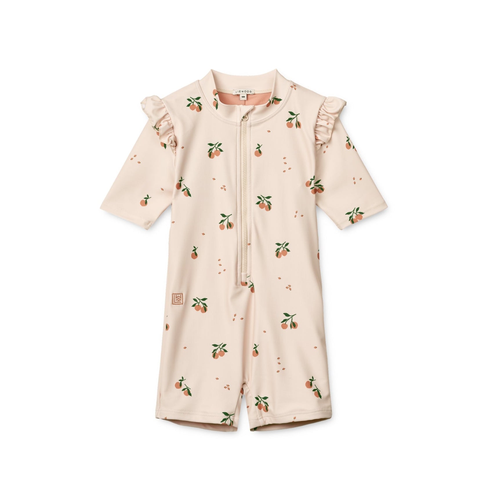 Liewood Amel Printed Swim Jumpsuit - Peach / Sea shell