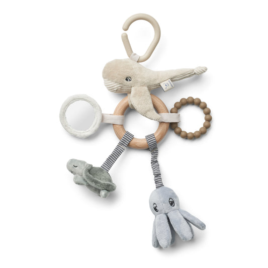 Liewood Angie Sea Creature Activity Toy - Mist Mix