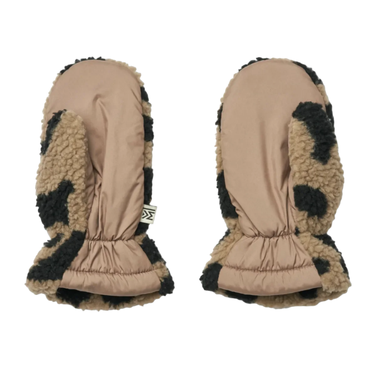 Liewood Grethe Pile Gloves - Mega Leo / Oat Mix