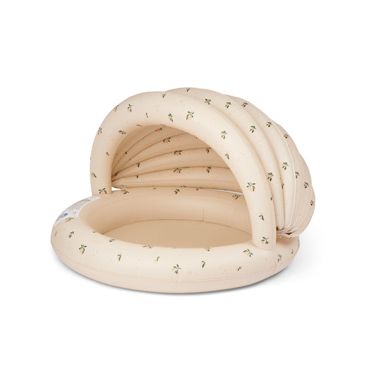 Liewood Hadleia Printed Canopy Pool - Peach / Sea Shell