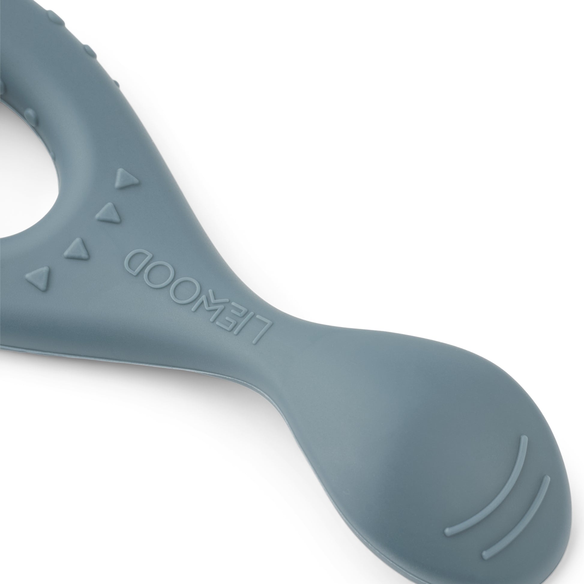 Liewood Liva Spoon 4 Pack - Whale Blue Multi Mix - Close up