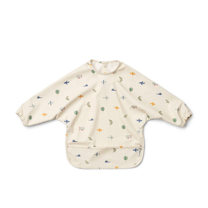 Liewood Merle Cape Bib - Aviator / Ecru