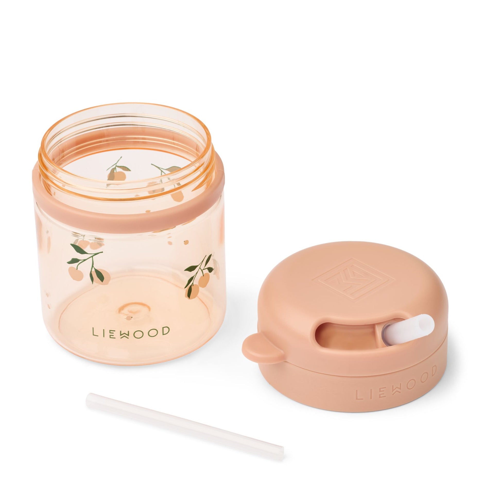 Liewood Pavia Straw Cup - Peach & Sea Shell
