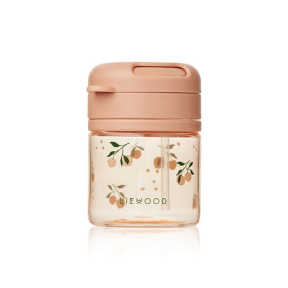 Liewood Pavia Straw Cup 280ml - Peach / Sea Shell