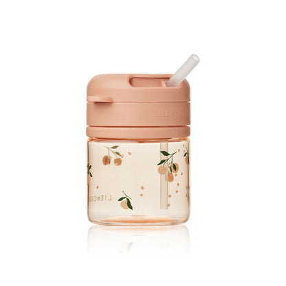 Liewood Pavia Straw Cup 280ml - Peach / Sea Shell