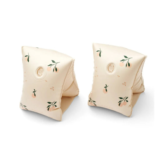 Liewood Shirley Printed Swim Wings 2 Pack - Peach / Sea Shell