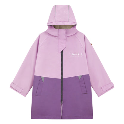 Toastie Kids Waterproof Changing Robe - Lilac