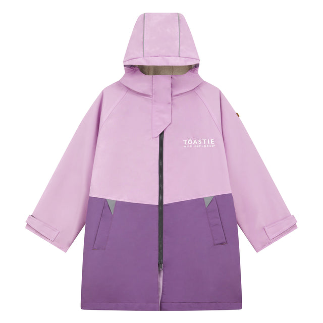 Toastie Kids Waterproof Changing Robe - Lilac
