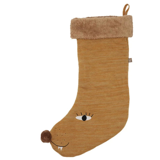 OYOY Lion Christmas Stocking