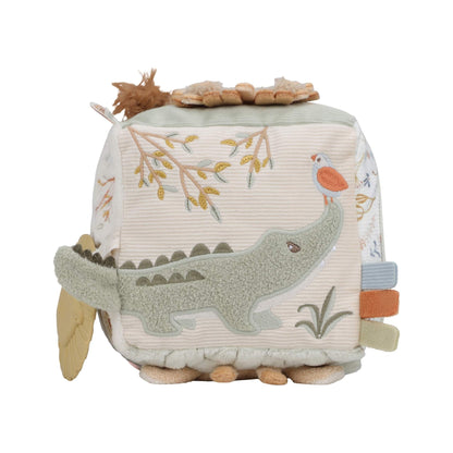 Little Dutch Activity Cube - Safari Friends
