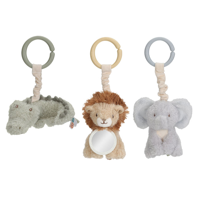 Little Dutch Activity Hangers - Safari Friends