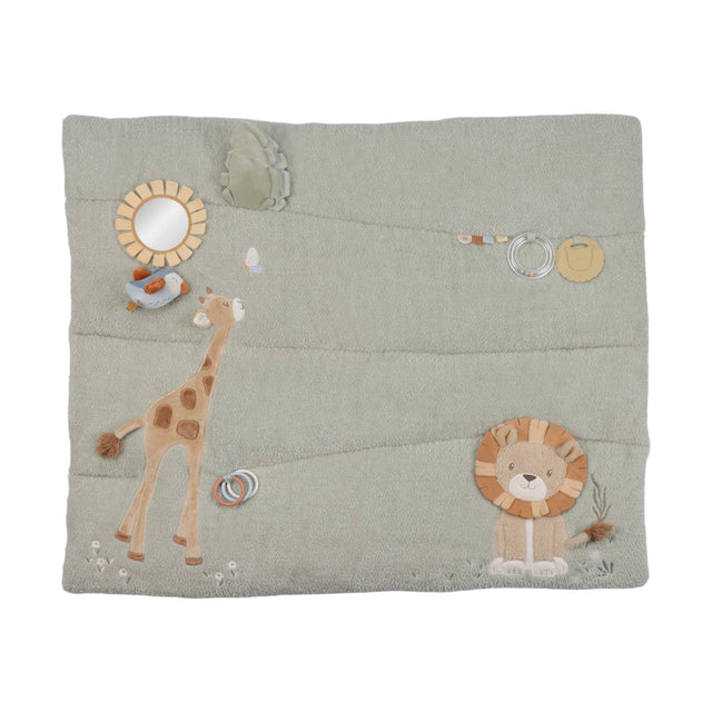 Little Dutch Activity Play Mat - Safari Friends