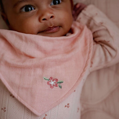 Little Dutch Bandana Bib Set Of 2 - Pure Blossom