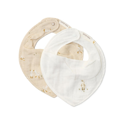 Little Dutch Bandana Bib Set Of 2 - Little Goose