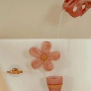 Little Dutch Bath Play Cups - Pink Flower