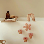 Little Dutch Bath Play Cups - Pink Flower