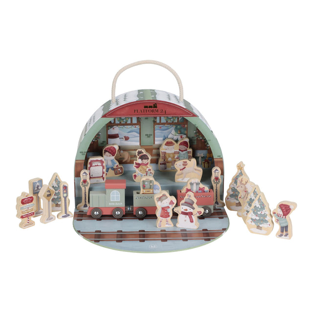 Little Dutch Train Track Advent Calendar