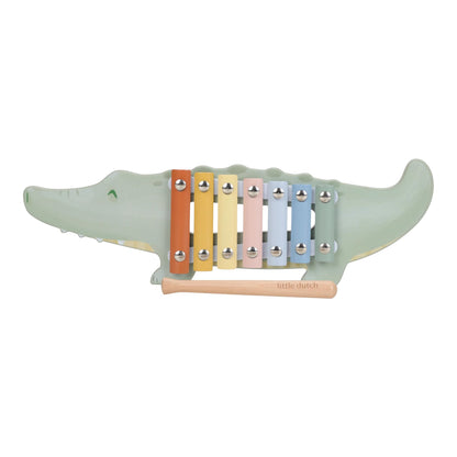 Little Dutch Crocodile Xylophone - Safari Friends
