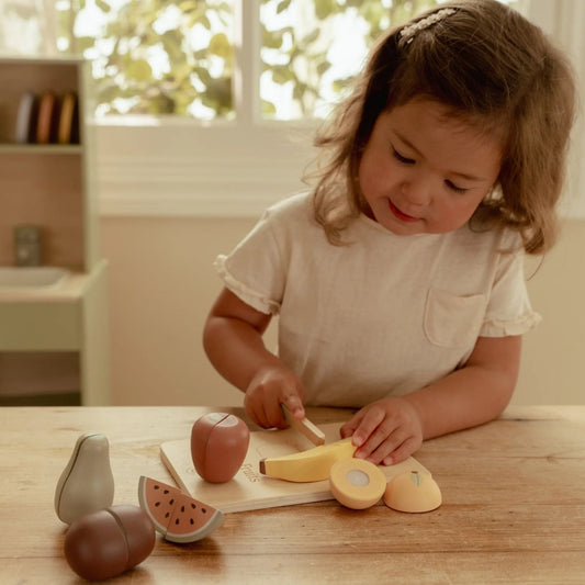 Little Dutch Wooden Slicing Fruit