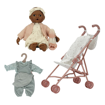Little Dutch Doll & Stroller Bundle - Noa