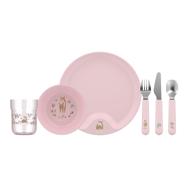 Little Dutch Mio Children's Dinnerware Set - Fairy Garden