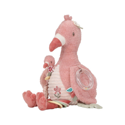 Little Dutch Flamingo Activity Cuddle - Safari Friends
