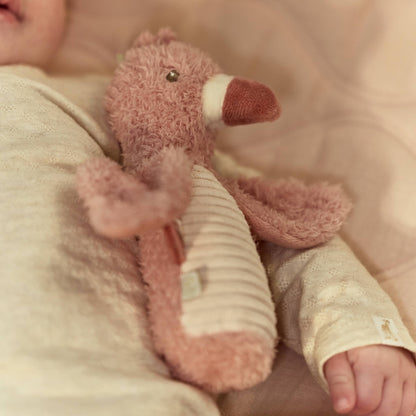 Little Dutch Flamingo Squeeze Rattle - Safari Friends