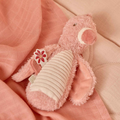 Little Dutch Flamingo Squeeze Rattle - Safari Friends