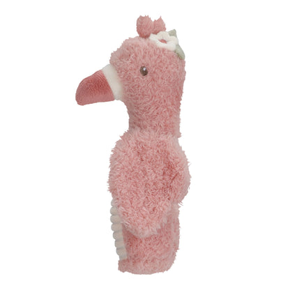 Little Dutch Flamingo Squeeze Rattle - Safari Friends