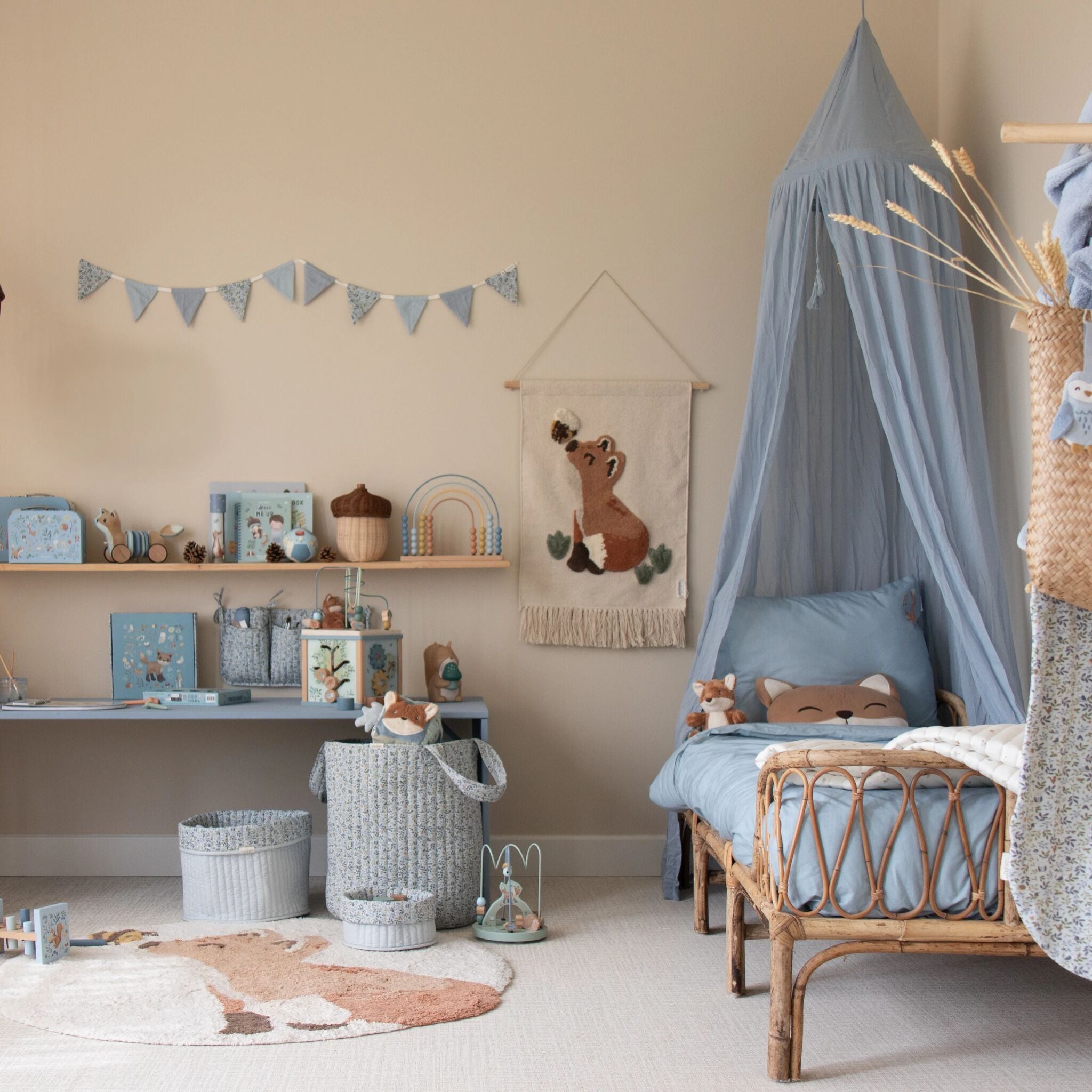 Little Dutch Wall Carpet Fox - Forest Friends | Scandiborn