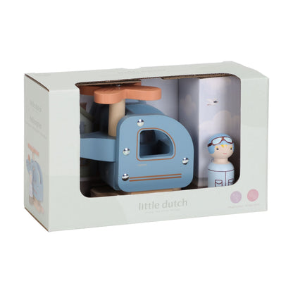 Little Dutch Helicopter & Peg Doll