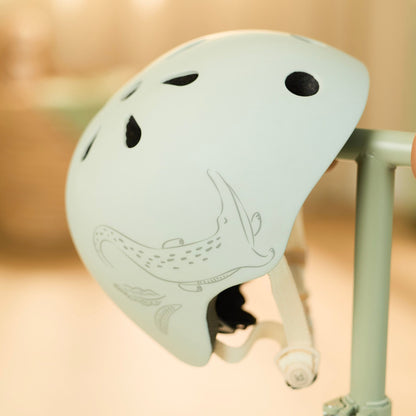 Little Dutch Helmet - Green Leaf